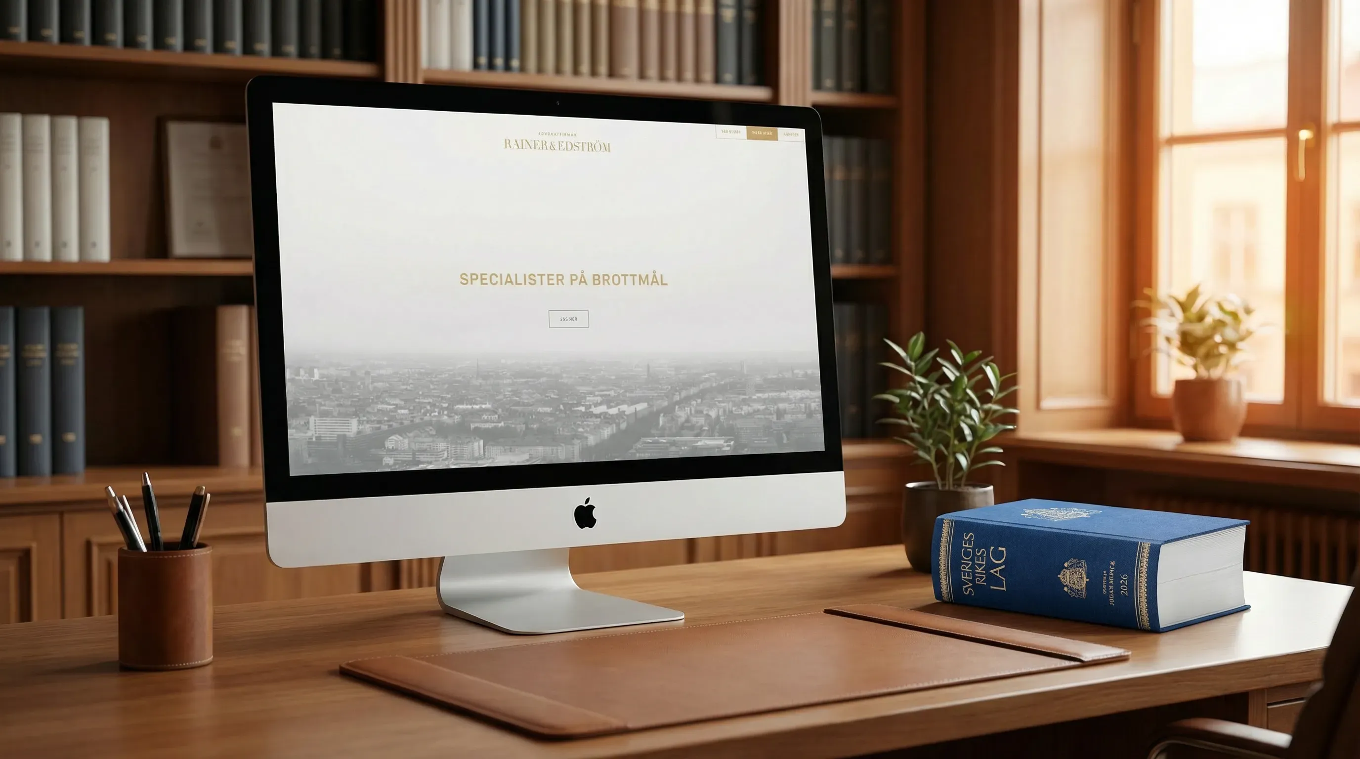 Website for Law Firm Rainer & Edström